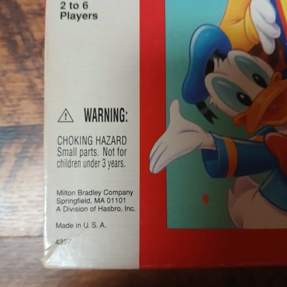 Disney Mickey's Bingo Game Stuff For Kids Milton Bradley Age 4+ All Pieces. VTG